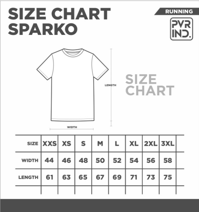 Size Chart Sparko